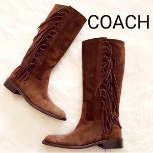 Coach Super Fringe Boots